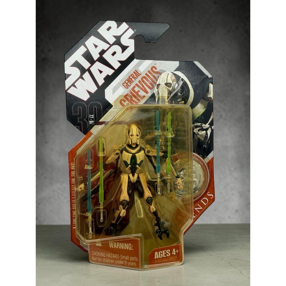 Star Wars Saga Legends General Grievous Action Figure Sci-Fi Horror